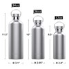 Triple Tree 26OZ Vacuum Insulated Stainless Steel Water Bottle, Double