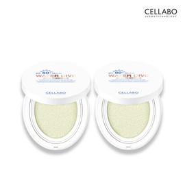 셀라보 워터 다이브 선쿠션 23g 2개 (SPF50+) 사용기한 26년 11월 Cellabo Water Dive Sun Cushion 23g 2 pieces (SPF50+) Expiration date November 2026