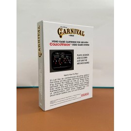 ColecoVision Carnival REPRO BOX - sturdy high quality boxes with foam tray