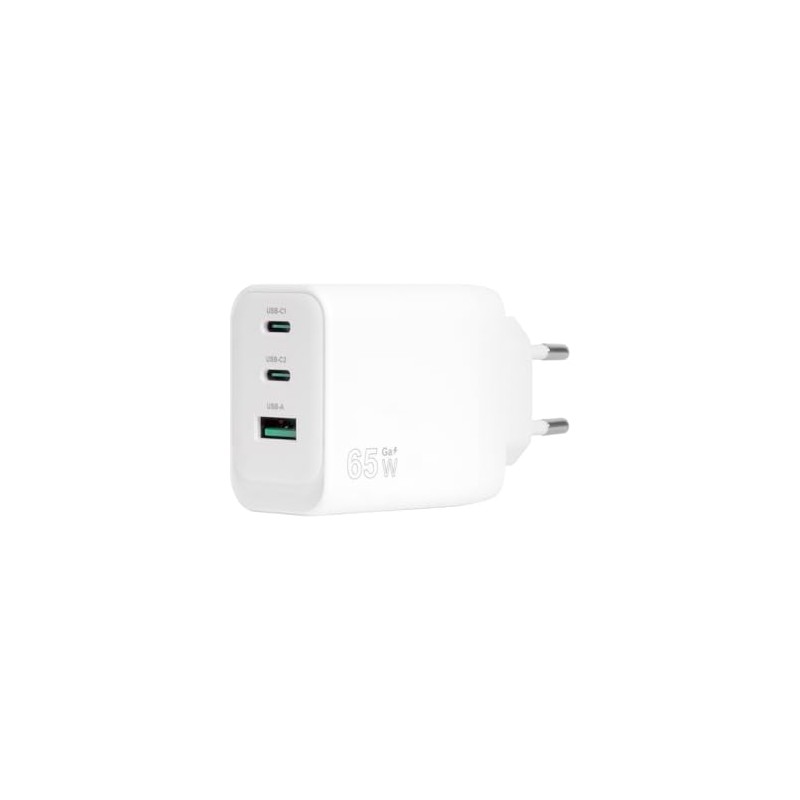 VulTech CC65-2C1A Universal Charger Notebook Smartphone Tablet 65W GaN USB