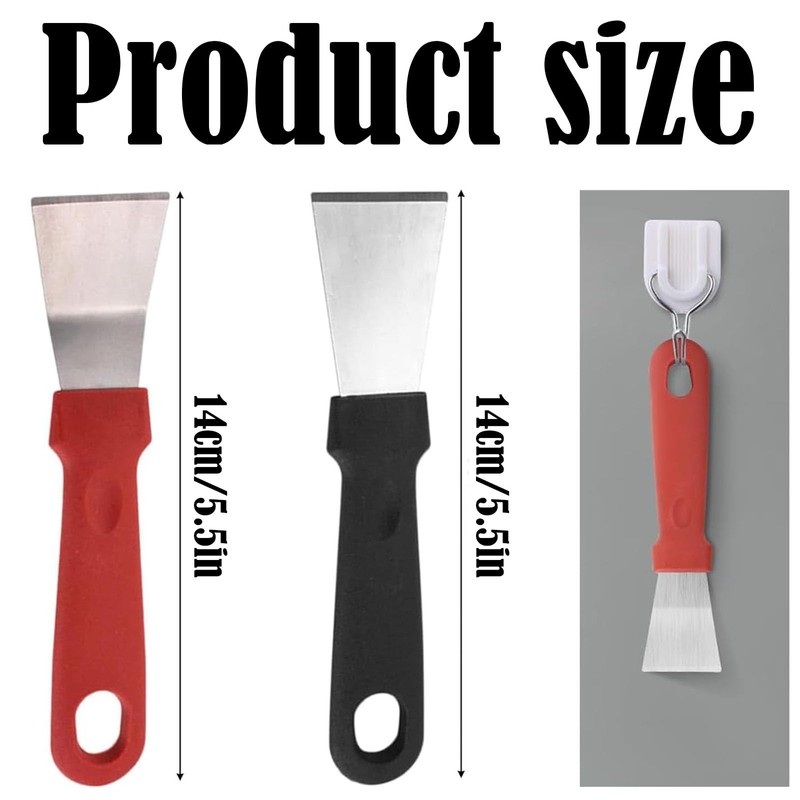 5pcs Oven Scraper Tool Non Scratch Super Scraper Non Scratch