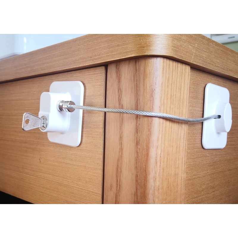YEYA Upgraded No Drill Anti Tip Furniture Wall Anchors for