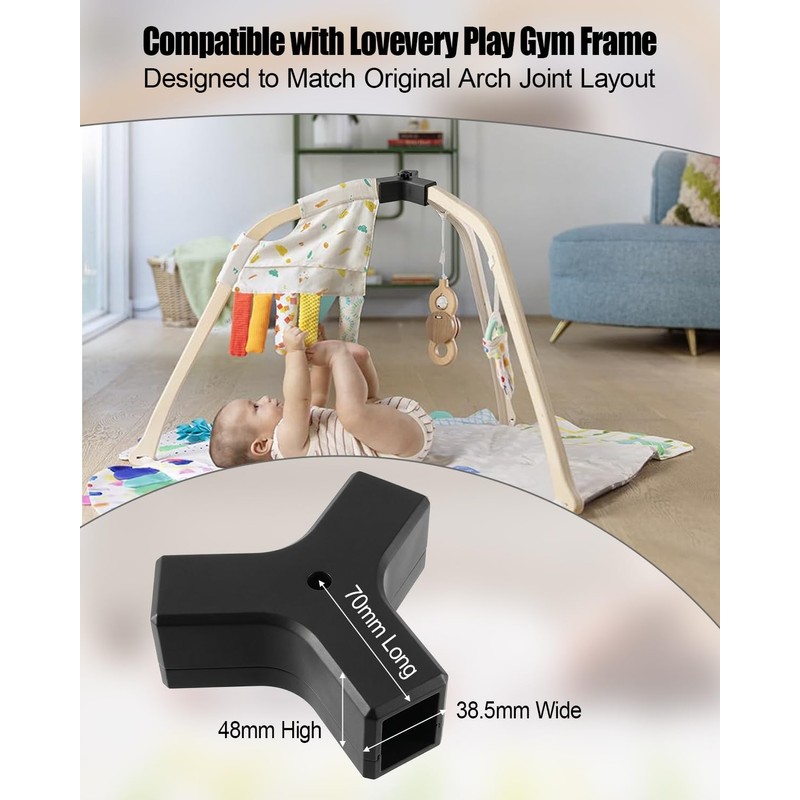 Frame Connector Replacement Part Compatible with Lovevery The Play Gym