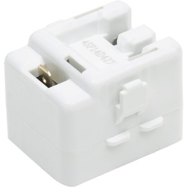 Ultra Durable 61005518 Refrigerator Relay and Overload Replacement Part by BlueStars - Exact Fit for Whirlpool & Maytag Refrigerators - Replaces 12002782 1194680 AP4009659 PS2004057