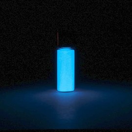Blue Europium phosphorescent glow in the dark Powder - Chemistry Sample