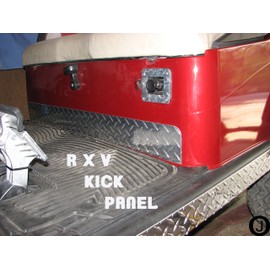 Ezgo RXV Golf Cart Diamond Plate Kick