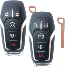 Keyxpress 2 For 2015 2016 2017 Ford F-150 F-250 F-350 F-450 Car Remote Smart Prox Key Fob