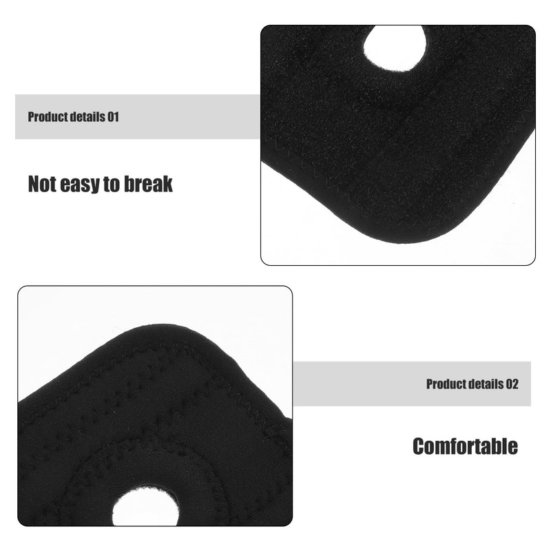 iplusmile Adjustable Dog Knee Pads Dog Leg Support Braces Neoprene