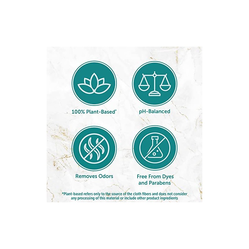 Summer's Eve Spa Calming Chamomile Feminine Wipes, 100% Plant Based*,