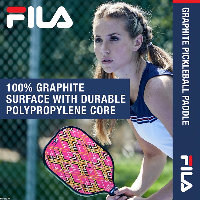 FILA Accessories Graphite Pickleball Paddle - Pro Pickle Ball Paddles