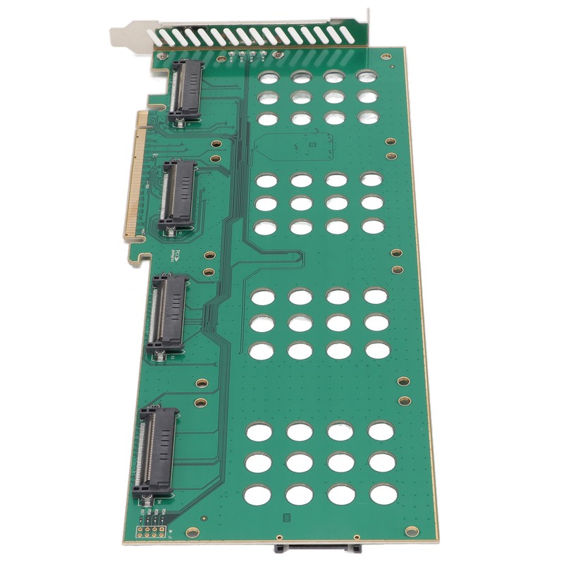 Riser Card PCIE3.0 X16 M.2 U.2 SSD Hard Drive Expansion