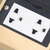 Floor Electrical Outlet Multifunctional Stainless Steel Recessed Concealed Pop Up