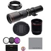 HD Telescope 500mm/1000mm f/8 Manual Telephoto Lens for Canon EOS