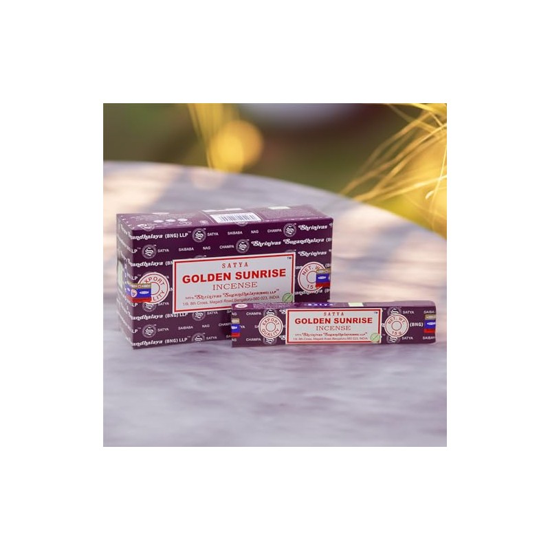 VIE Satya Incense Sticks, 4 Packs x 15g, with Incense