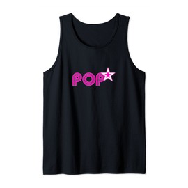 Hot Pink POP STAR I'm A Famous Teen Idol Pop Music Star Tank Top