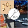 sourcing map Threaded Eye Bolts, 5Set M6x50mm - 304 Stainless