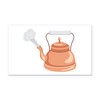 CafePress Copper Kettle Rectangle Car Bumper Magnet
