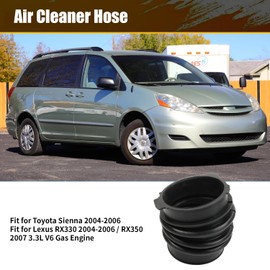 JadeBirch Air Cleaner Hose 17882-AA020 Fit for Toyota Sienna 2004 2005 2006, for Lexus RX330 2004 2005 2006 RX350 2007 Air Intake Hose 3.3L V6 Gas Engine