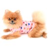 SMALLLEE_LUCKY_STORE Girls Heart Print T Shirt Small Medium Dog Cat
