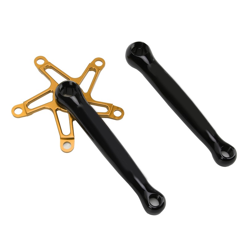 Bolany Folding Bicycle Square Hole Crank 130BCD Sprocket Single Disc