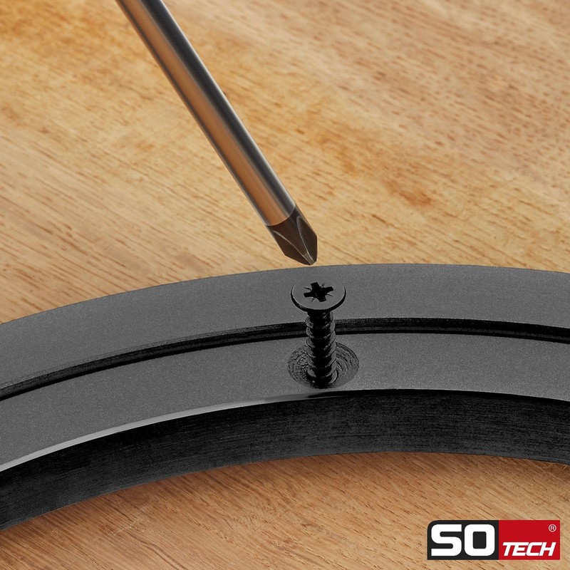 Aluminium Slewing Ring Black Diameter 300 mm Maximum Load 60