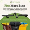 SafeWaste Push Clip Trash Can Locks, Easy to Install, Durable