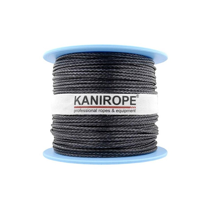 Kanirope® Dyneema Rope PRO 1.5 mm 100 m Black 12-Fold