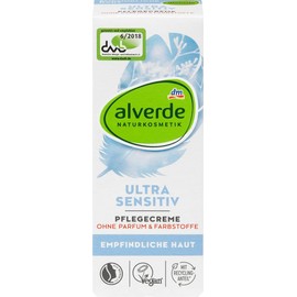 Alverde Naturkosmetik Ultra Sensitive Jojoba Care Cream for Very Sensitive Skin 50 ml