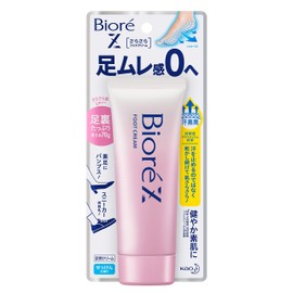 Biore Z Smooth Foot Cream, Soap Scent, 2.5 oz (70 g), For 0 Feet Feel, Smooth Feet for 1 Day, 2.5 oz (70 g) x 1)
