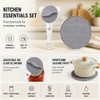Bottle Opener Trivet Set - Multi Function Jar Opener -