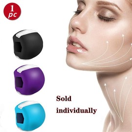Jaw Exerciser, Silicone Jawline Fixer, 1/3 Counts Jawline Chewing Tool, Face and Neck Lifer Exercise Tool, Jaw Trainer, Personal Care Training Accessories, Gymtok - Color: Multicolor, Specification: Black