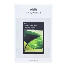 NS Home Shopping [NS홈쇼핑]아비브 껌딱지 시트 마스크 어성초 스티커 27ml x 10ea[34515219] [NS Home Shopping] Abib Gum-Dakji Sheet Mask Mugwort Sticker 27ml x 10ea [34515219] [Single option]