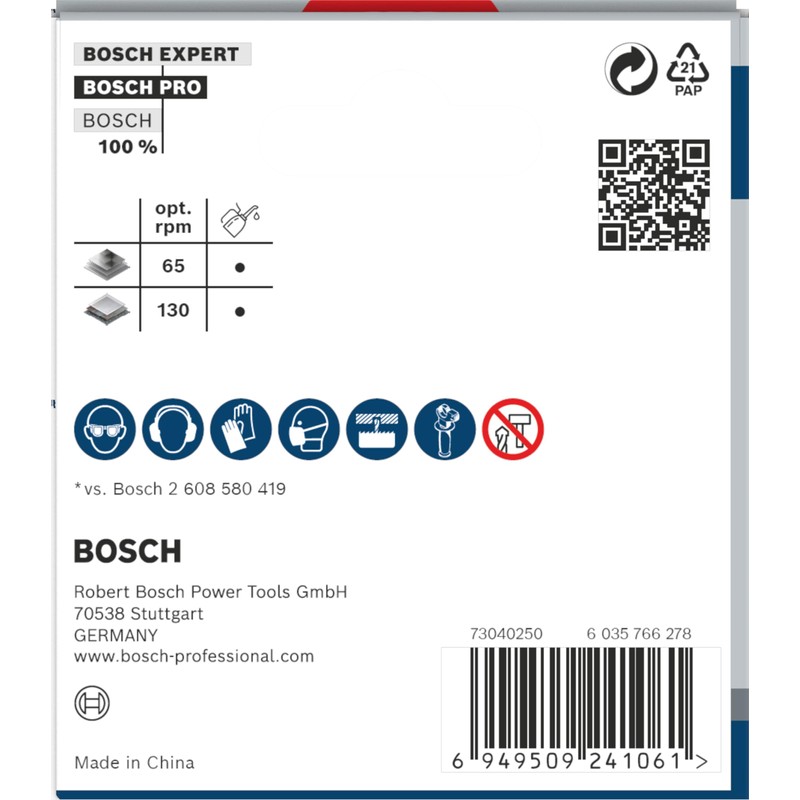 Bosch 1 x Pro Sheet Metal Power Change Plus Hole