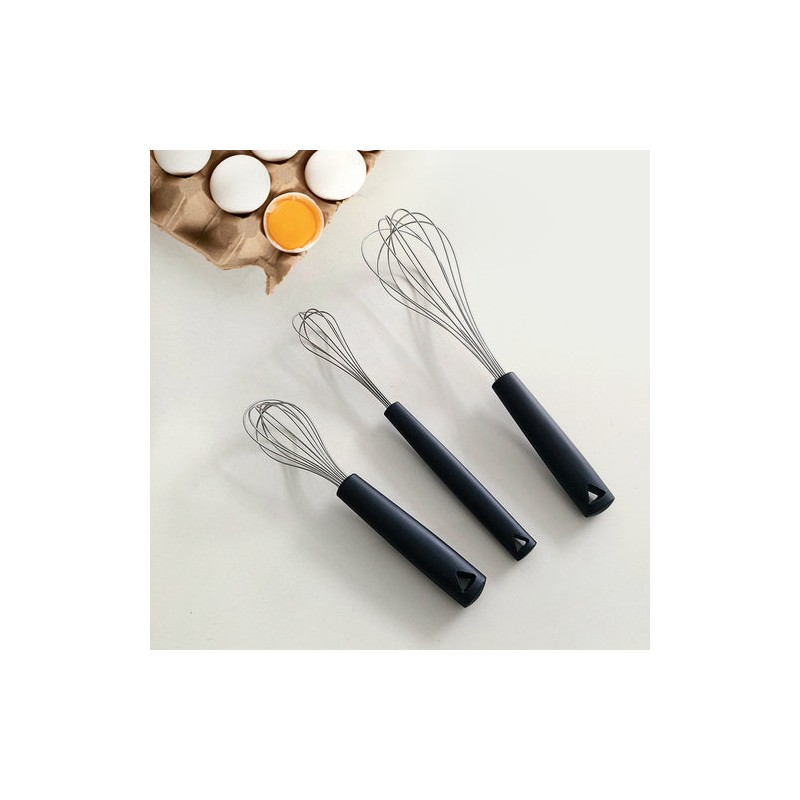Triangle mug beater / mini egg beater slim egg beater