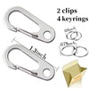 Chyobo Stainless Steel Dog Tag Quick Clips - for Medium
