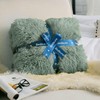 Bedsure Fluffy Sage Green King Size Blanket for Bed, Thick