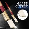 SENRISE Glass Cutting Tool, Diamond Glass Cutter Heavy Duty Diamond
