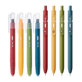 Mr. Pen- Bible Highlighters and Pens, 8 Pack, Vibrant Gel Highlighters, Bible Highlighter No Bleed Through, Bible Highlighters No Bleed, Bible Journaling Kit, Black Gel Pens and Highlighters