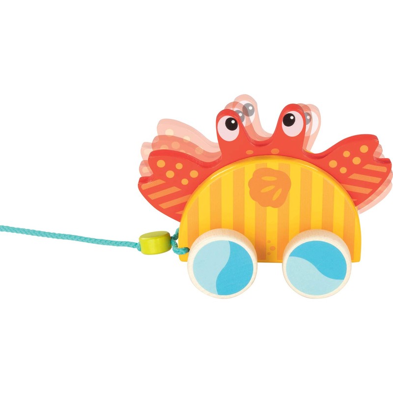 Goki Train Animal: Crab, 17 x 8.5 x 12 cm,