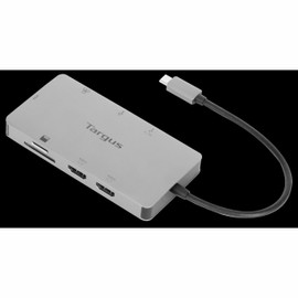 Targus USB-C Dual HDMI 4K Docking Station with 100W PD Pass-Thru - Expand Your HDMI, USB, and Ethernet Connections On-The-Go (DOCK423TT)