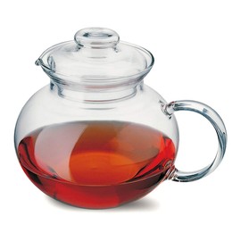 Simax Glass Teapot For Stovetop: Glass Tea Kettle For Stove Top - Tea Pots For Stove Top - Stovetop & Microwave Safe Kettles For Boiling Water - Clear Glass Tea Pot With Spout -1 Quart/4 Cup Teapots