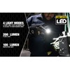 Southwire SL20RSW 200-Lumen Rechargeable Folding LED Handheld Flood Light, 360°