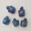 Manekieko Natural Blue Aventurine Turtle Ncrystals and Healing Stones, 35