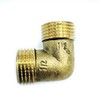 Brass Water Pipe Male Elbow Adapter Connector 1/2 inch BSP