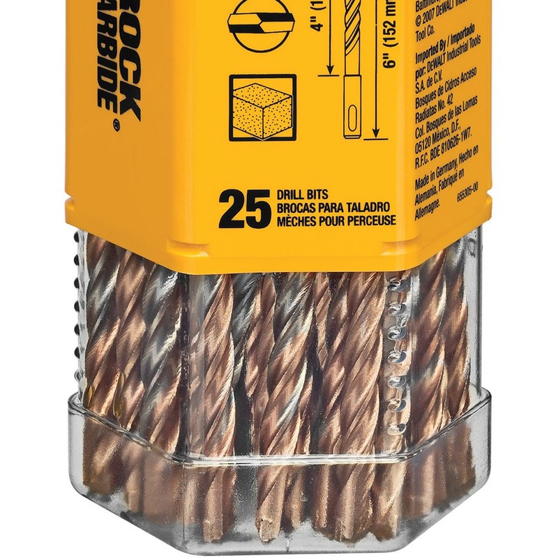 DeWalt DW5417B25 DeWalt 1/4" x 4" x 6" Rock Carbide™