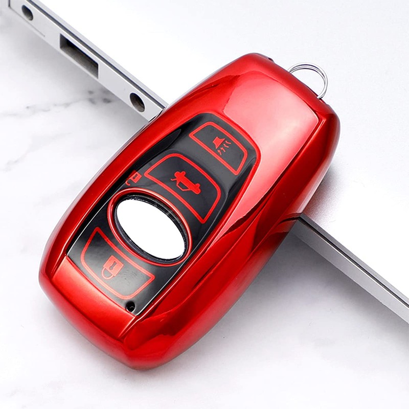 Soft TPU Remote Smart Car Key Fob Cover Case Fit