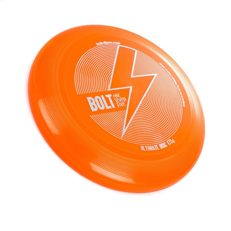 BOLT OneSevenFive Ultimate Frisbee Disc - UV Reactive & Shimmer