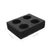 MAGICLULU 2Pcs Drink Carrier Tray for Takeout Cups Design Prevents