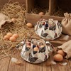 2 Pcs Egg Basket for Gathering Fresh Eggs, Mini Canvas