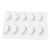 TOVINANNA Dense and Lightweight False Eyelashes 5 Pairs Natural Curl